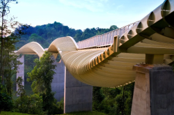 探索新加坡之行-不可错过的奇幻亨德森波浪桥