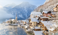 旅游网-奥地利旅游-爱上7000年历史的哈尔施塔特，雪季的美丽迷人