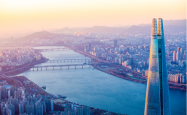 旅游网-韩国旅游_从首尔天空展望台欣赏首尔的壮丽景色