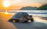旅游网-哥斯达黎加旅游_在哥斯达黎加奥斯蒂纳尔野生动物保护区观赏海龟