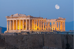 旅游网-希腊旅游往前帕特农神庙_古希腊的建筑杰作
